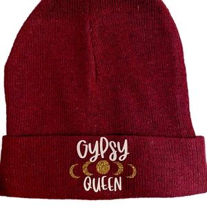 Gypsy Queen Beanie woman’s handmade